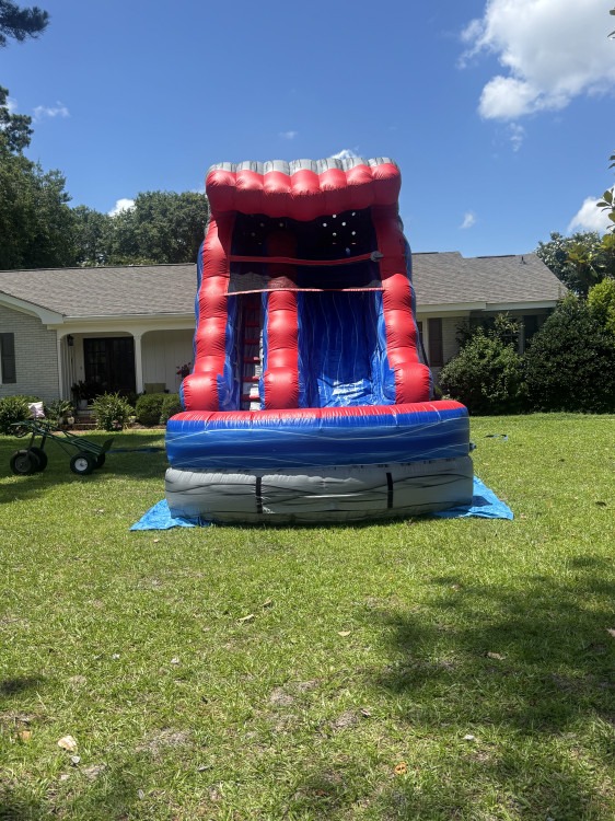 16 FT Red Crush Waterslide