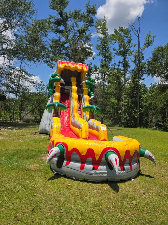 20 FT TROPICAL T-REX WATERSLIDE