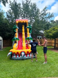 16763707 0E6B 4C1B B5B1 8163E67DA166 1764556125 20 FT TROPICAL T-REX WATERSLIDE